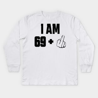 70th birthday Kids Long Sleeve T-Shirt